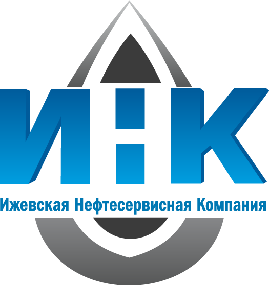 Логотип Ижевской Нефтесервисной Компании, ИНК Ижевск